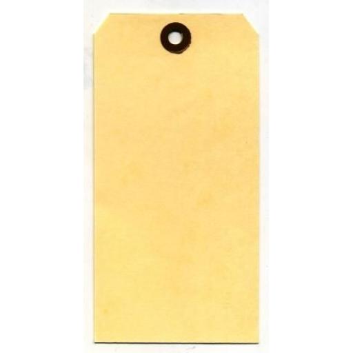 Pack of 10 Manila Tags #8 6 3/4" x 3 1/8"