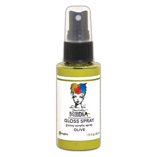 Ranger- Dina Wakley MEdia Gloss Spray - Olive