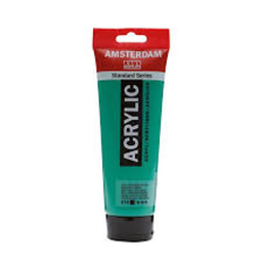 Talens Amsterdam Standard Acrylic Paint-120ml - Emerald Green 615