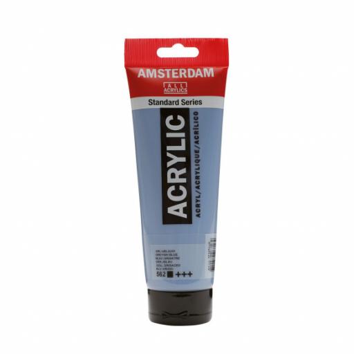 Talens Amsterdam Standard Acrylic Paint-120ml - Greyish Blue 562