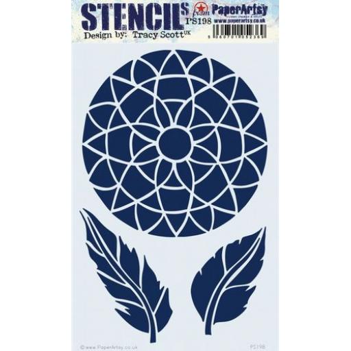 PaperArtsy - PA Stencil 198 Large {ETS}