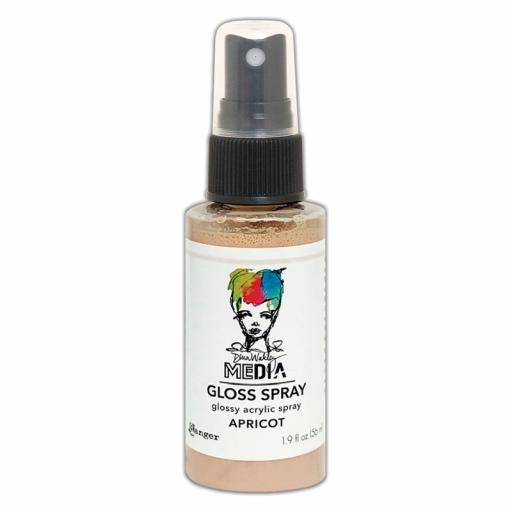 Ranger- Dina Wakley MEdia Gloss Spray - Apricot