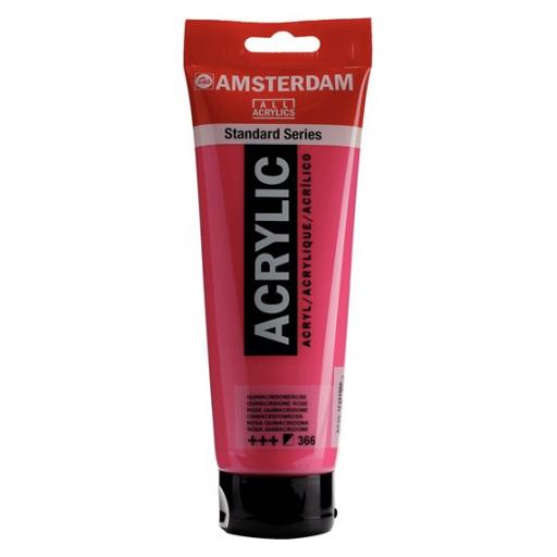 Talens Amsterdam Standard Acrylic Paint-120ml - :Quinacrodine Rose 366