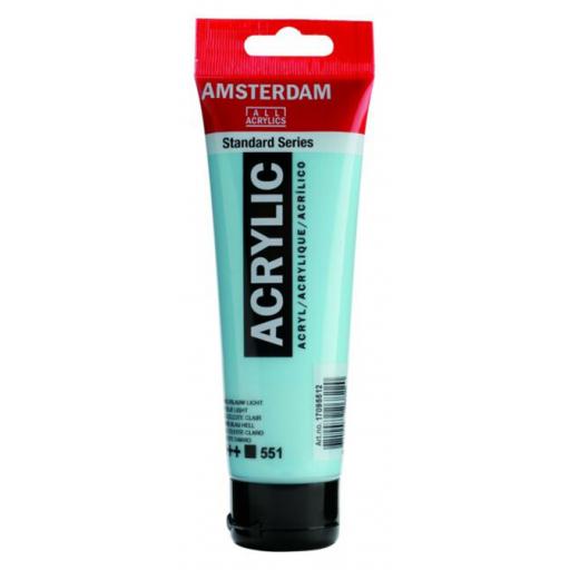 Talens Amsterdam Standard Acrylic Paint-120ml - Sky Blue Light 551