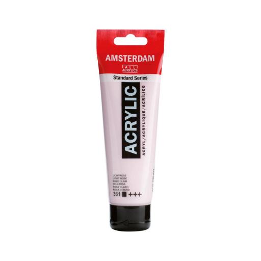 Talens Amsterdam Standard Acrylic Paint-120ml - Light Rose 361