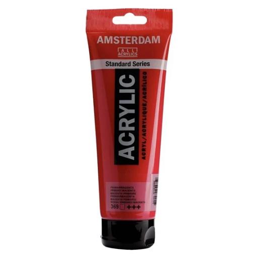 Talens Amsterdam Standard Acrylic Paint-120ml - Permanent Magenta 369