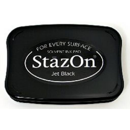 Jet Black StazOn Ink Pad