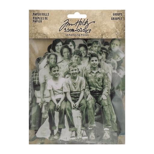 Tim Holtz® Idea-ology - Paper Dolls Groups (TH94137)