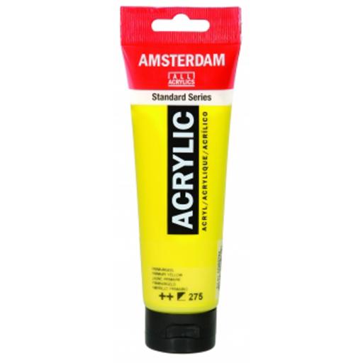 Talens Amsterdam Standard Acrylic Paint-120ml - Primary Yellow 275