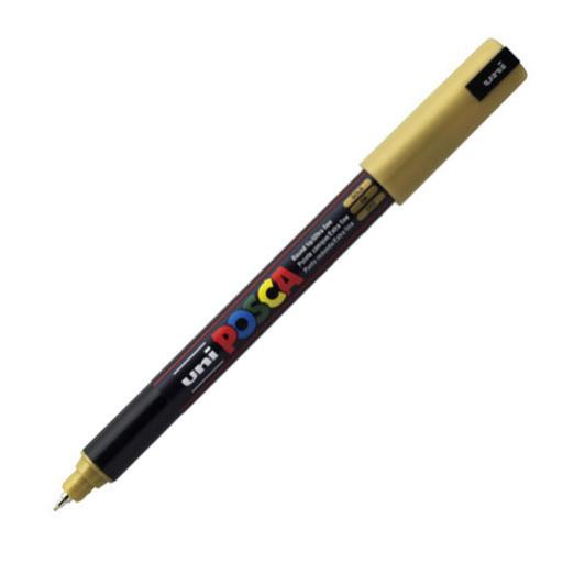 Uni POSCA Marker Pen PC-1MR Ultra-Fine - Gold