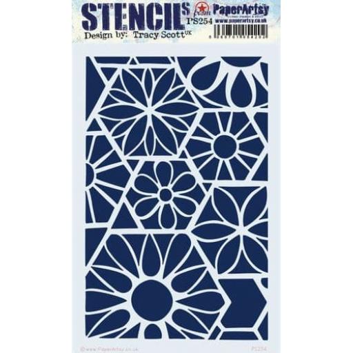 PaperArtsy - PA Stencil 254 Large {Tracy Scott}