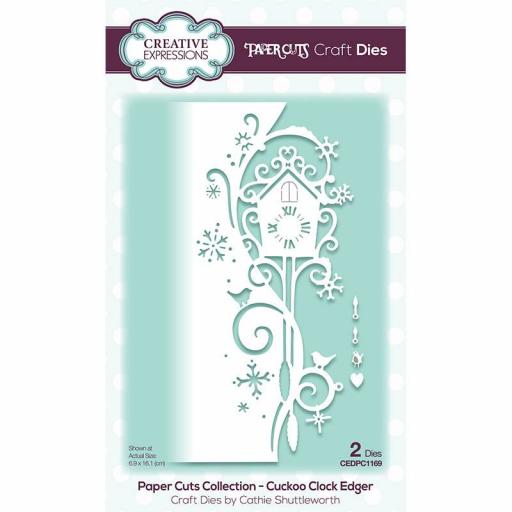 Creative Expressions Paper Cuts Cuckoo Clock Edger Craft Die