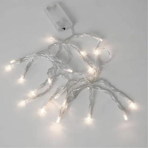 LED String of Lights, L: 3,15 m, transparent, 1 pc