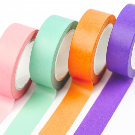 Yippee Stationery Washi Tape {multi colours} set of 4