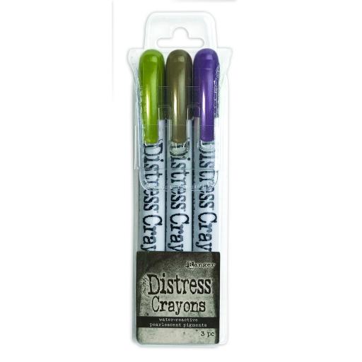 Tim Holtz Distress Crayon Pearl Set #2 Halloween - {TSHK77466}