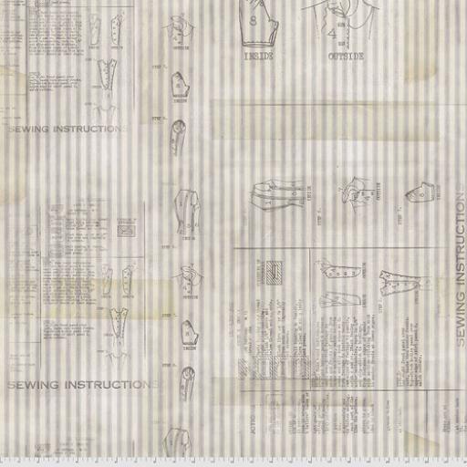 Tim Holtz® - Monochrome - Sewing Instructions Linen