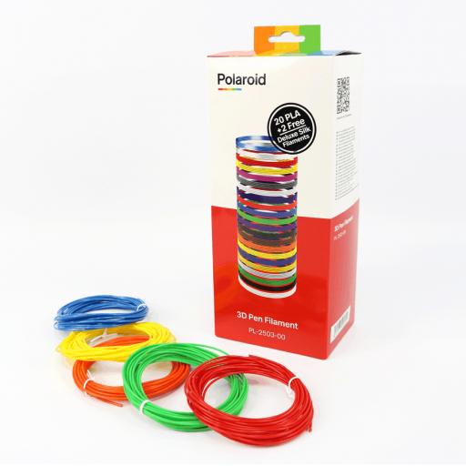 Polaroid Play+ 3D Pen PLA Filament x 22