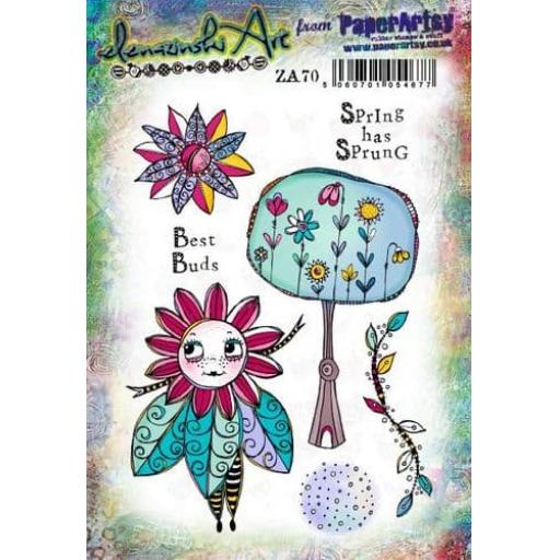 PaperArtsy - Zinski Art Set 70 (A5 set, trimmed, on EZ)