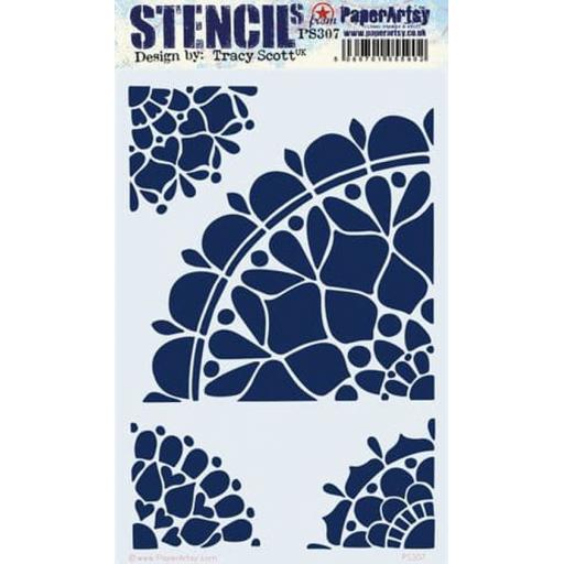 PaperArtsy - PA Stencil 307 Large {Tracy Scott}