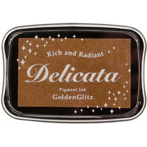 Delicata Ink Pad Golden Glitz