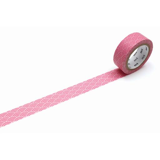 mt Washi Tape seigaihamon momo 15mm x 7m