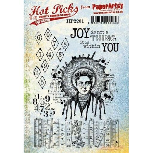 PaperArtsy - Hot Pick: 2201 (A5 set, trimmed, on EZ)