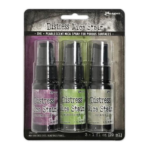 Ranger - Tim Holtz Distress® Halloween Mica Stain Set #4 - TSHK81104