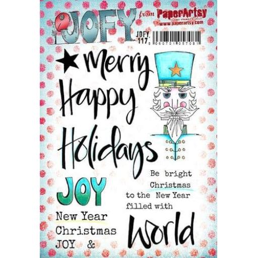 PaperArtsy - JOFY117 (A5 set, trimmed, on EZ)