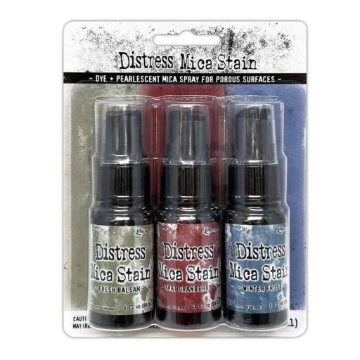 Ranger Tim Holtz Distress Mica Stains Holiday Set 3