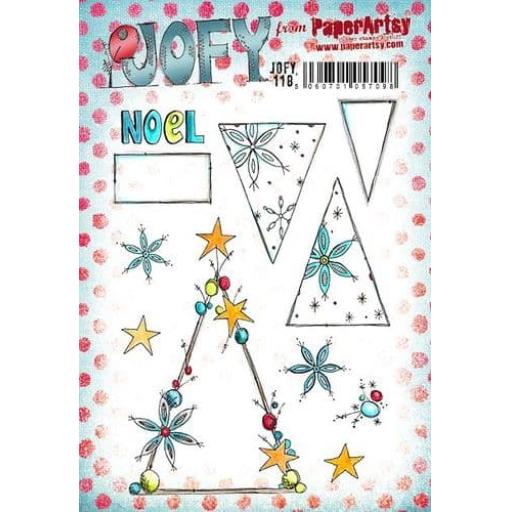 PaperArtsy - JOFY118 (A5 set, trimmed, on EZ)