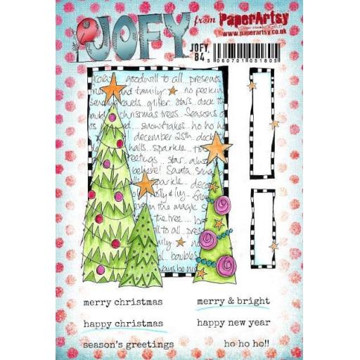 PaperArtsy - JOFY84 (A5 set, trimmed, on EZ)