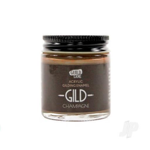 GILD Acrylic Gilding Enamel Paint - Champagne (30ml jar)