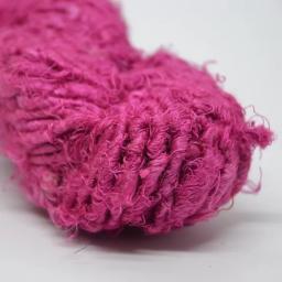 Recycled Sari Silk Yarn Skeins 100grams PINK.jpg