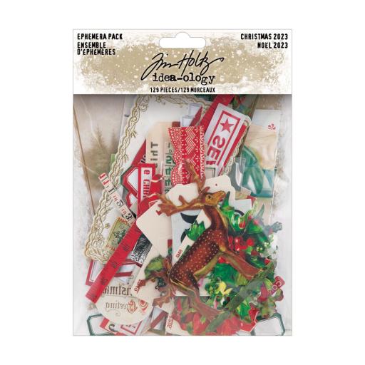 Idea-ology - Tim Holtz Ephemera Pack / Christmas 2023 (TH94347)