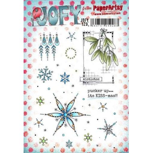 PaperArtsy - JOFY129 (A5 set, trimmed, on EZ)