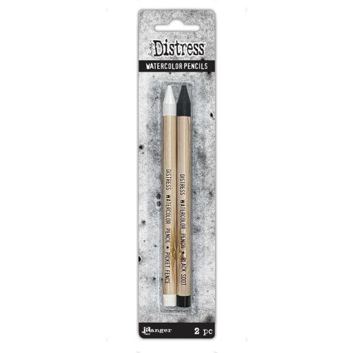 Tim Holtz Distress® Pencils Black and White {TD83573}