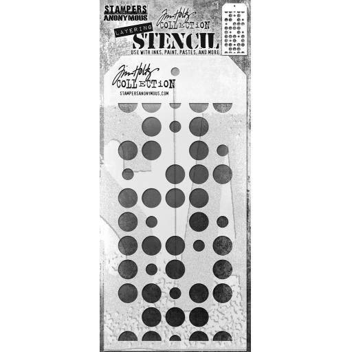 Spots Tim Holtz Layering Stencil