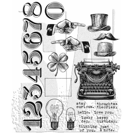 [AGCMS482] Curiosity Shop Tim Holtz Cling Stamps.jpg