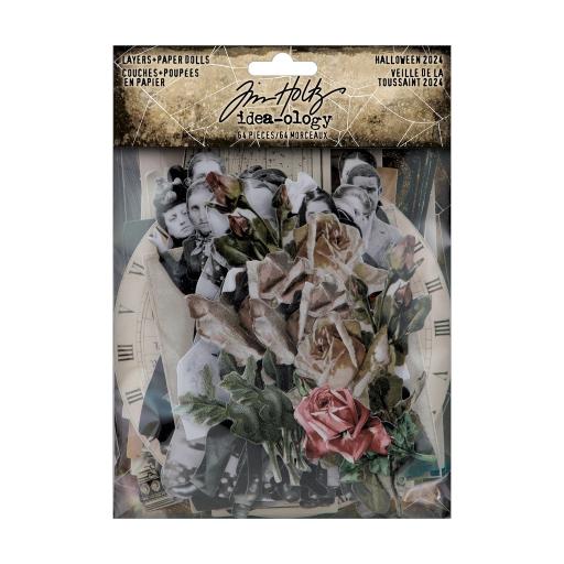 Tim Holtz ® Idea-ology Halloween 2024  Layers + Paper Dolls( TH94399)