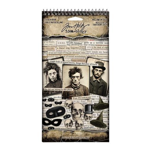 Tim Holtz ® Idea-ology  Sticker Book Halloween  2024 (TH94402)