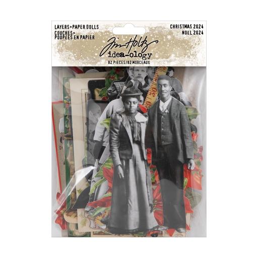 Tim Holtz ® Idea-ology Christmas  2024 Layers & Paper Dolls(TH94414)