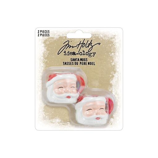 Tim Holtz ® Idea-ology Christmas  2024 Santa Mug(TH94419)