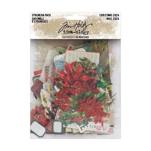 Tim Holtz ® Idea-ology Christmas  2024 Ephemera Pack  (TH94411)