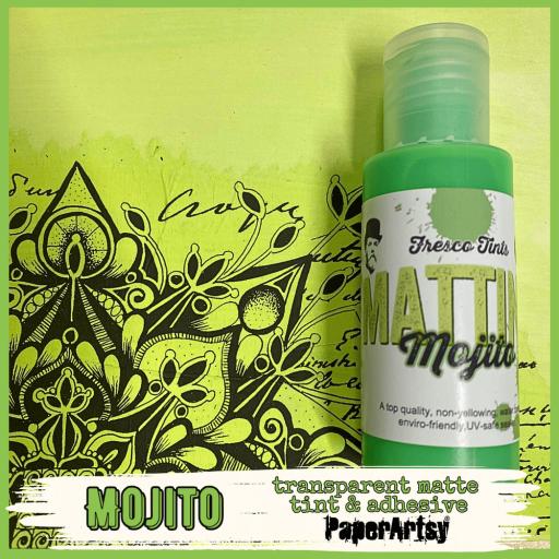 PaperArtsy - Mattint -  Mojito