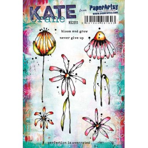 PaperArtsy -  Kate Crane Stamp Set 010 (A5 on EZ)