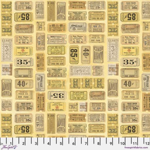 Tim Holtz Palette  Yellow - Tickets