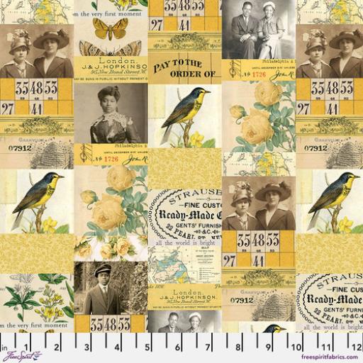 Tim Holtz Palette  Yellow - Collage