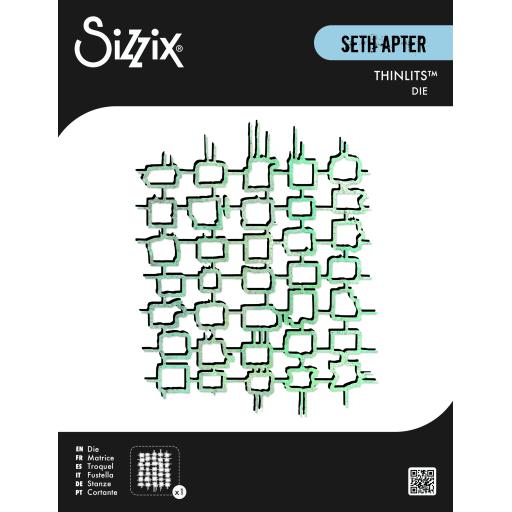 Sizzix® Thinlits™ Die Set 1PK Waffles by Seth Apter PRE ORDER