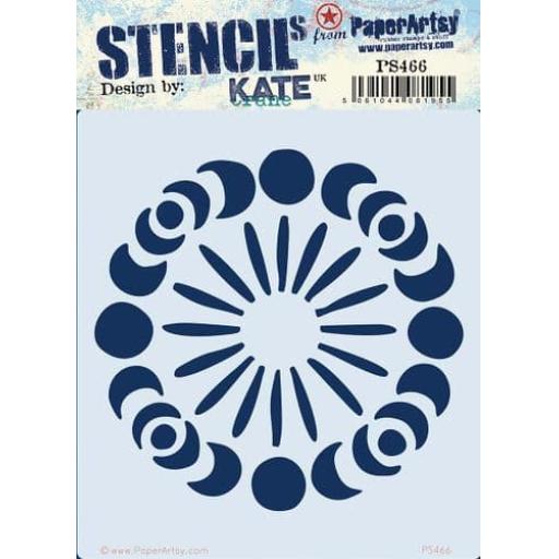 PaperArtsy -  PA Stencil 466 {Kate Crane}