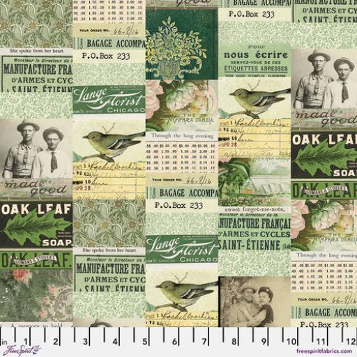 Tim Holtz Palette  Green - Collage